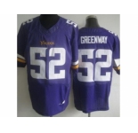 nike nfl jerseys minnesota vikings #52 chad greenway purple [New Elite]