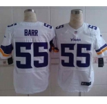 nike nfl jerseys minnesota vikings #55 barr white[Elite]