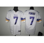 nike nfl jerseys minnesota vikings #7 christian ponder white[new Elite]