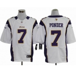 nike nfl jerseys minnesota vikings #7 ponder white[Elite]