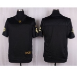nike nfl jerseys minnesota vikings blank black gold collection[Elite]