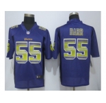 2015 new nike minnesota vikings #55 barr purple strobe jerseys[limited]