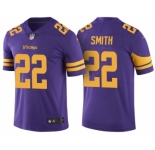 Men Minnesota Vikings #22 Harrison Smith Purple Color Rush Limited Jersey