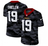 Men NEW Nike Minnesota Vikings #19 Thielen 2020 Nike 2ndCamo Salute to Service Limited