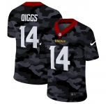 Men New Nike Minnesota Vikings #14 Dlggs 2020 Nike 2ndCamo  Salute to Service Limited