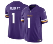 Men's Minnesota Vikings #1 Kyler Murray Purple 2026 F.U.S.E. Vapor Untouchable Limited Stitched Jersey