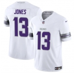 Men's Minnesota Vikings #13 Daniel Jones White 2024 F.U.S.E. Winter Warrior Limited Stitched Jersey