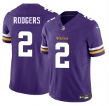 Men's Minnesota Vikings #2 Isaiah Rodgers Purple 2025 F.U.S.E. Vapor Limited Football Stitched Jersey