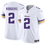 Men's Minnesota Vikings #2 Isaiah Rodgers White 2025 F.U.S.E. Vapor Limited Football Stitched Jersey