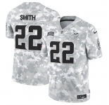Men's Minnesota Vikings #22 Harrison Smith 2024 F.U.S.E Arctic Camo Salute To Service Limited Stitched Football Jersey