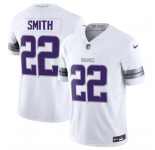 Men's Minnesota Vikings #22 Harrison Smith White F.U.S.E. Winter Warrior Limited Football Stitched Jersey