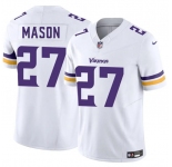 Men's Minnesota Vikings #27 Jordan Mason White 2025 F.U.S.E. Vapor Untouchable Limited Football Stitched Jersey