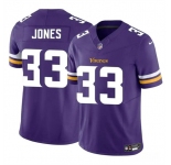 Men's Minnesota Vikings #33 Aaron Jones Purple F.U.S.E. Vapor Untouchable Limited Football Stitched Jersey