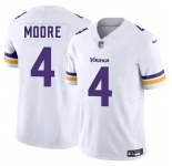 Men's Minnesota Vikings #4 Rondale Moore White 2025 F.U.S.E. Vapor Untouchable Limited Football Stitched Jersey