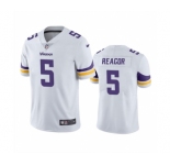Men's Minnesota Vikings #5 Jalen Reagor White Vapor Untouchable Stitched Jersey