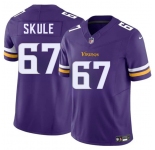 Men's Minnesota Vikings #67 Justin Skule Purple 2025 F.U.S.E. Vapor Untouchable Limited Football Stitched Jersey