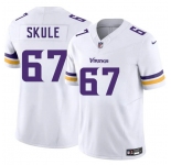 Men's Minnesota Vikings #67 Justin Skule White 2025 F.U.S.E. Vapor Untouchable Limited Football Stitched Jersey