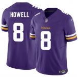 Men's Minnesota Vikings #8 Sam Howell Purple 2024 F.U.S.E. Vapor Untouchable Limited Football Stitched Jersey