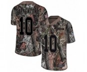 Men's Nike Minnesota Vikings #10 Fran Tarkenton Camo Rush Realtree Limited NFL Jersey