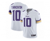 Men's Nike Minnesota Vikings #10 Fran Tarkenton Vapor Untouchable Limited White NFL Jersey
