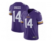 Men's Nike Minnesota Vikings #14 Stefon Diggs Vapor Untouchable Limited Purple Team Color NFL Jersey