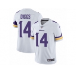 Men's Nike Minnesota Vikings #14 Stefon Diggs Vapor Untouchable Limited White NFL Jersey