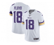 Men's Nike Minnesota Vikings #18 Michael Floyd Vapor Untouchable Limited White NFL Jersey
