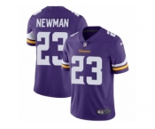 Men's Nike Minnesota Vikings #23 Terence Newman Vapor Untouchable Limited Purple Team Color NFL Jersey