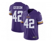 Men's Nike Minnesota Vikings #42 Ben Gedeon Vapor Untouchable Limited Purple Team Color NFL Jersey