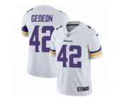 Men's Nike Minnesota Vikings #42 Ben Gedeon Vapor Untouchable Limited White NFL Jersey