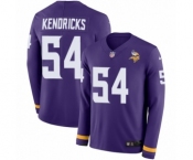 Men's Nike Minnesota Vikings #54 Eric Kendricks Limited Purple Therma Long Sleeve NFL Jersey