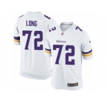 Men's Nike Minnesota Vikings #72 Jake Long Limited White NFL Jersey