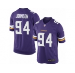 Men's Nike Minnesota Vikings #94 Jaleel Johnson Limited Purple Team Color NFL Jersey