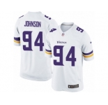 Men's Nike Minnesota Vikings #94 Jaleel Johnson Limited White NFL Jersey