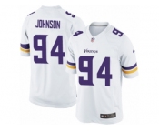 Men's Nike Minnesota Vikings #94 Jaleel Johnson Limited White NFL Jersey