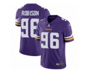 Men's Nike Minnesota Vikings #96 Brian Robison Vapor Untouchable Limited Purple Team Color NFL Jersey