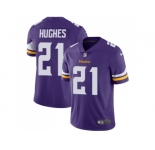 Nike Minnesota Vikings #21 Mike Hughes Purple Team Color Men Stitched NFL Vapor Untouchable Limited Jersey