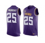 Nike Minnesota Vikings #25 Latavius Murray Purple Team Color Men's Stitched NFL Limited Tank Top Jersey