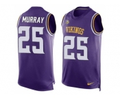 Nike Minnesota Vikings #25 Latavius Murray Purple Team Color Men's Stitched NFL Limited Tank Top Jersey