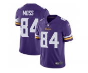 Nike Minnesota Vikings #84 Randy Moss Purple Team Color Men Stitched NFL Vapor Untouchable Limited Jersey
