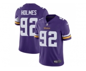 Nike Minnesota Vikings #92 Jalyn Holmes Purple Team Color Men Stitched NFL Vapor Untouchable Limited Jersey