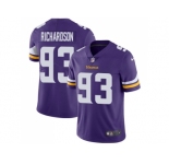 Nike Minnesota Vikings #93 Sheldon Richardson Purple Team Color Men Stitched NFL Vapor Untouchable Limited Jersey