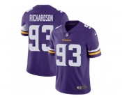 Nike Minnesota Vikings #93 Sheldon Richardson Purple Team Color Men Stitched NFL Vapor Untouchable Limited Jersey