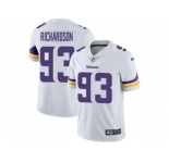 Nike Minnesota Vikings #93 Sheldon Richardson White Men Stitched NFL Vapor Untouchable Limited Jersey