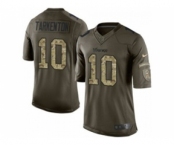 nike nfl jerseys minnesota vikings #10 tarkenton army green[nike Limited Salute To Service]