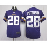 nike nfl jerseys minnesota vikings #28 peterson purple[new nike limited]