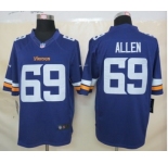 nike nfl jerseys minnesota vikings #69 allen purple[new nike limited]