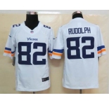 nike nfl jerseys minnesota vikings #82 rudolph white[new nike limited][rudolph]