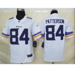 nike nfl jerseys minnesota vikings #84 patterson white[new nike limited]