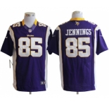 nike nfl jerseys minnesota vikings #85 jennings purple[nike limited]